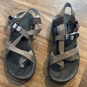 Brown Strappy Sandals